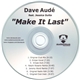 Dave Audé Feat. Jessica Sutta - Make It Last